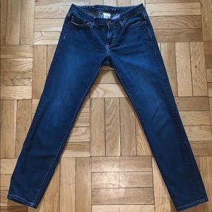 BR ultimate skinny blue jeans